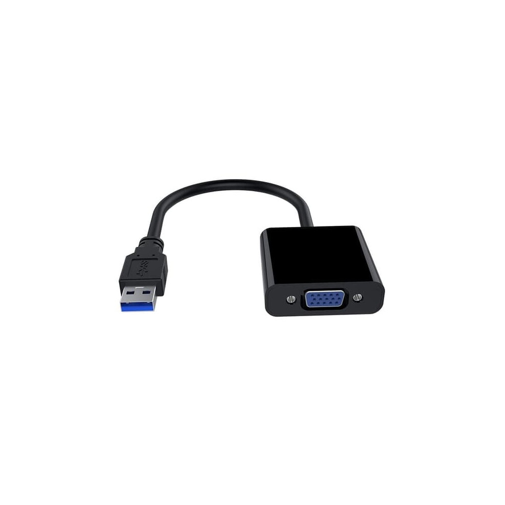 Usb 3.0 To Vga Adapter Black 962125255041