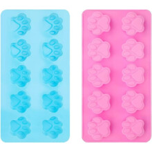 Paw Silicone Mold 10-Cavity Reusable 2-Pack