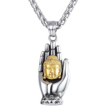 Buddha necklace pendant for boys, 1 piece