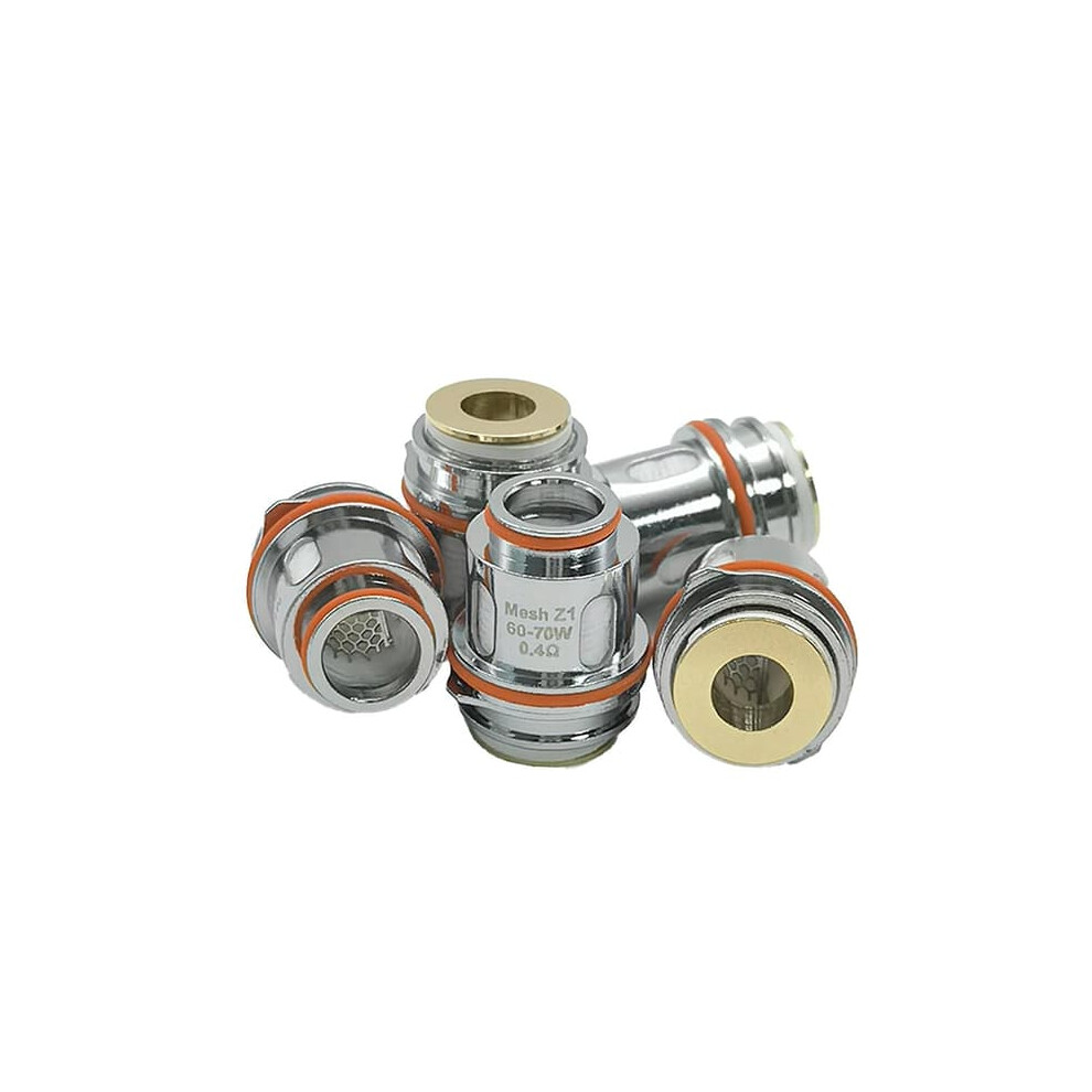 Z-Series Mesh Coil Z1 0.4Ohm For Geekvape Zeus 5-Pack Silver 962125267181