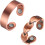 Copper Magnetic Rings for Women and Men Adjustable Thumb 1