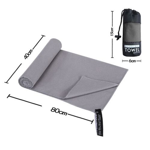 Microfiber Camping Towel Absorbent Quick-Dry Soft Compact 1