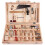 Children's Carpenter Toolbox Wooden Multifunctional 4