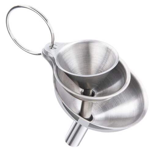 INF Funnel Stainless Steel 3-Pack