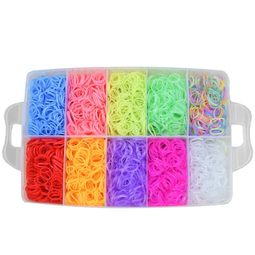 Loom Bands Kit Multi-Color 15000 Pieces 1