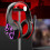 Jacenvly gaming headset wired noise cancelling red 4
