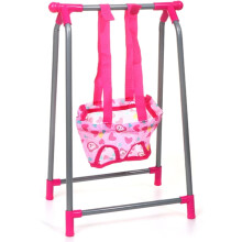 Baby Doll Playset with Stroller, High Chair, Crib, Swing,
