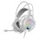 Jacenvly gaming headset wired noise cancelling white 3
