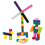 Snap Cube Toys for Kids Educational Building Set 100 pcs 3