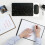 JunYeShi Bluetooth keyboard and mouse set ergonomic 3