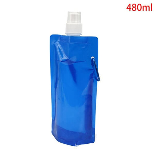 Water Bag Portable Ultralight Foldable 350ml 480ml