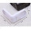 White Safety Drawer Locks Double Push Button 5 Pcs 5