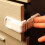 White Safety Drawer Locks Double Push Button 5 Pcs 7