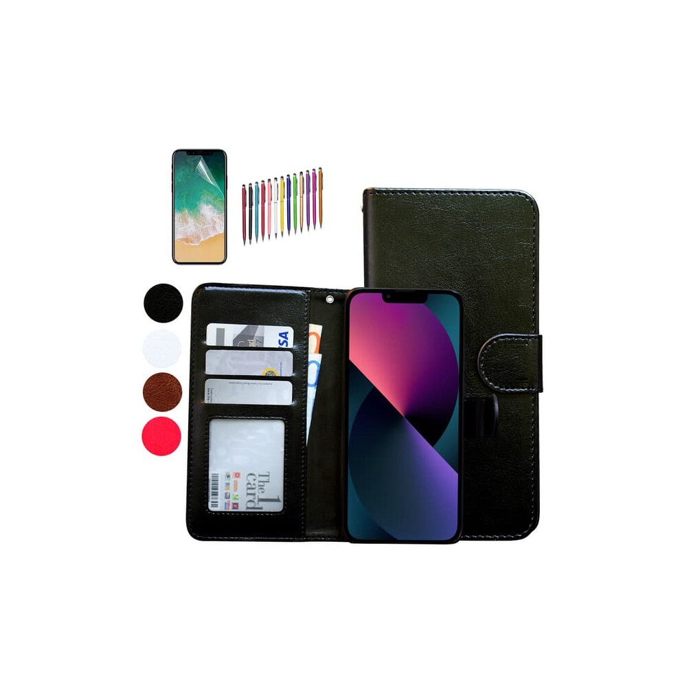 Iphone 13 Wallet Case Protective Elegant White 962029536765