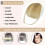 Human Hair Clip-In Bangs Extensions with Temple Pieces 2
