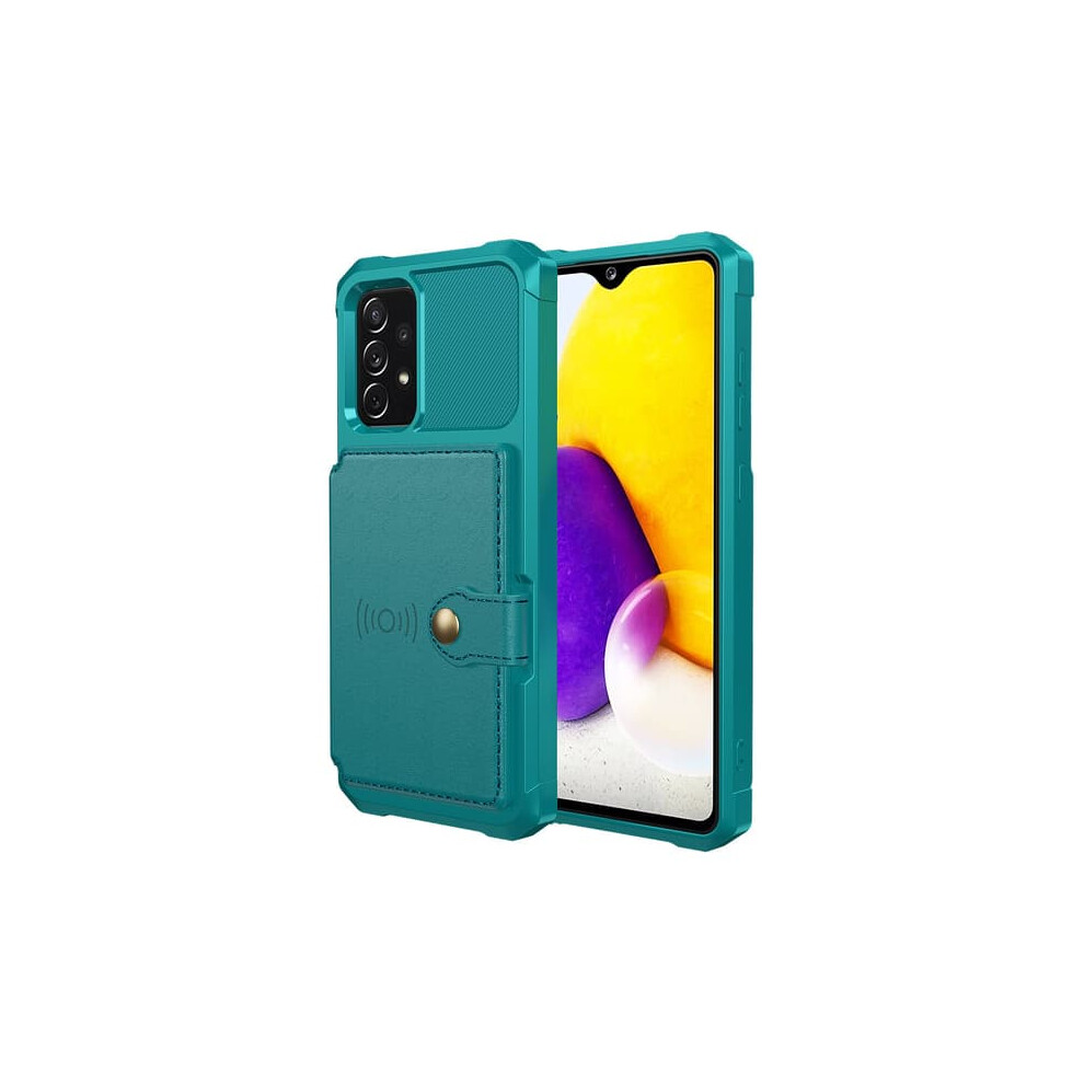 Samsung Galaxy A53 5G Case With Card Holder Green 962029559801