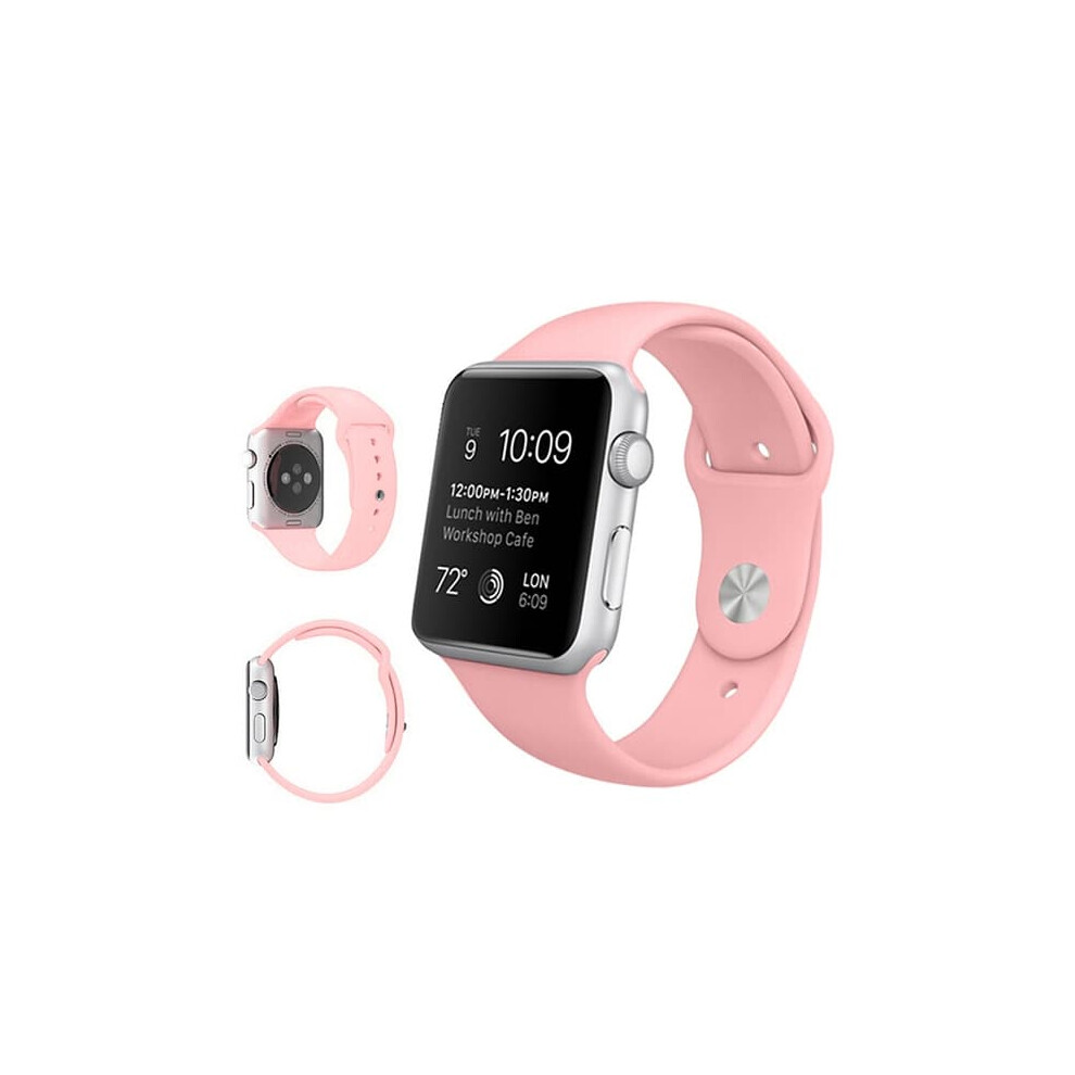 Apple Watch Silicone Bracelet Sport 44Mm 42Mm Pink 962029554714