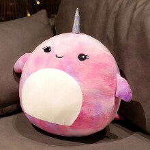 Squishmallow Unicorn Cat Doll Purple 25cm