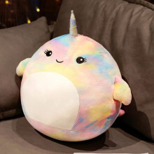 Squishmallow unicorn cat plush doll purple 40 cm