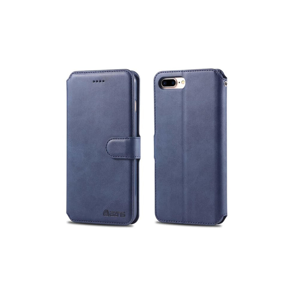 Iphone 7 Plus Wallet Case Blue 962029573074