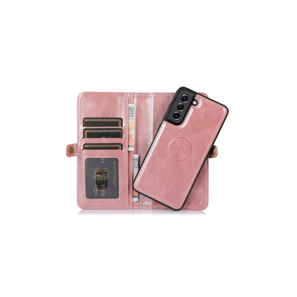Leather Wallet Case For Iphone A14 5G Rose Gold 962029549161
