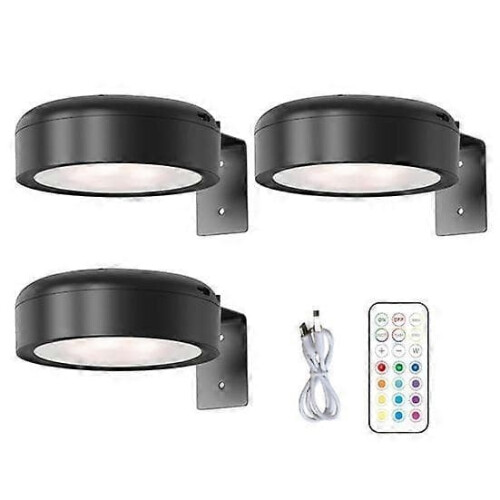 Wall-Mounted Wireless RGB Picture Light with Remote,