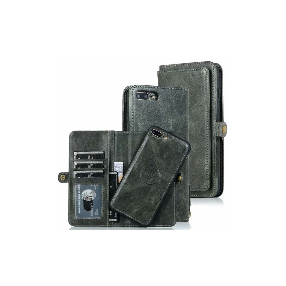 Wallet Case For Iphone 7 Plus Dark Green 962029549970