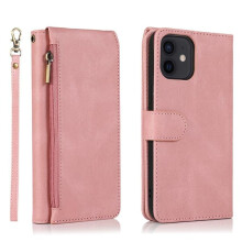 Cás Sparán dea-dheartha - comhoiriúnach le iPhone12Rose Gold