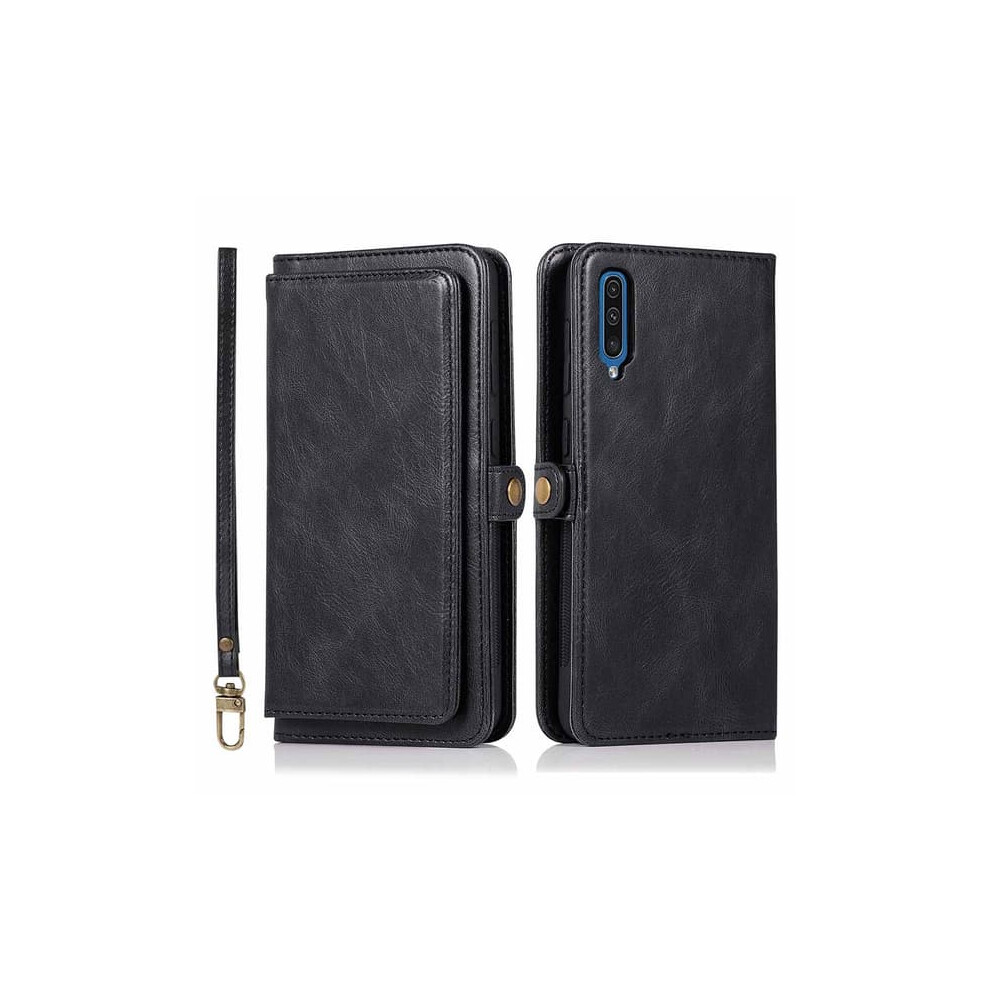 Wallet Case For Samsung Galaxy A50 Black 962029549949