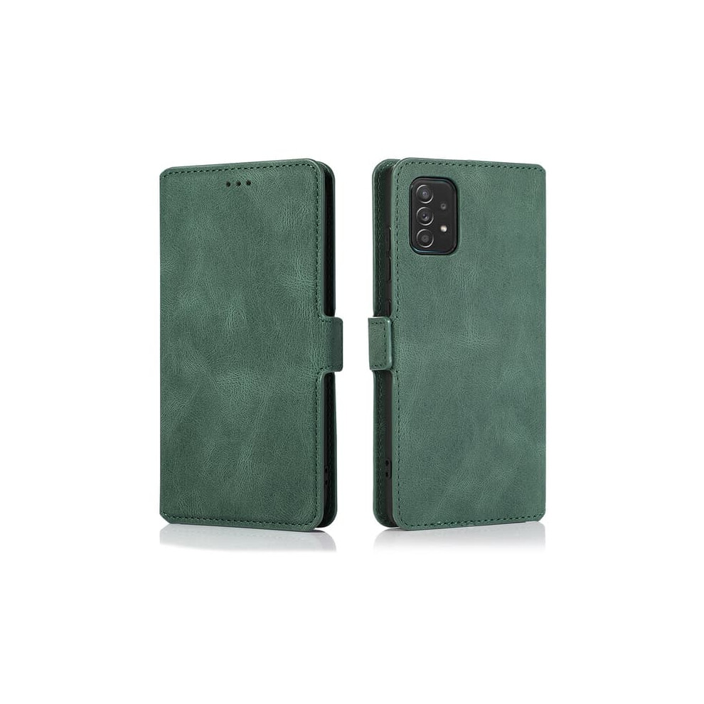 Floveme Wallet Case For Samsung Galaxy A13 5G Dark Green 962029542742