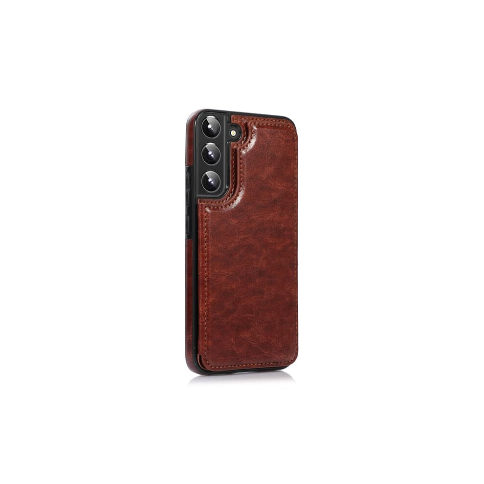 Samsung Galaxy S22 Case With Card Holder Brown 962029542773