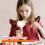 Wooden Handheld Cosmetic Mirror Unpainted 8 pcs 5
