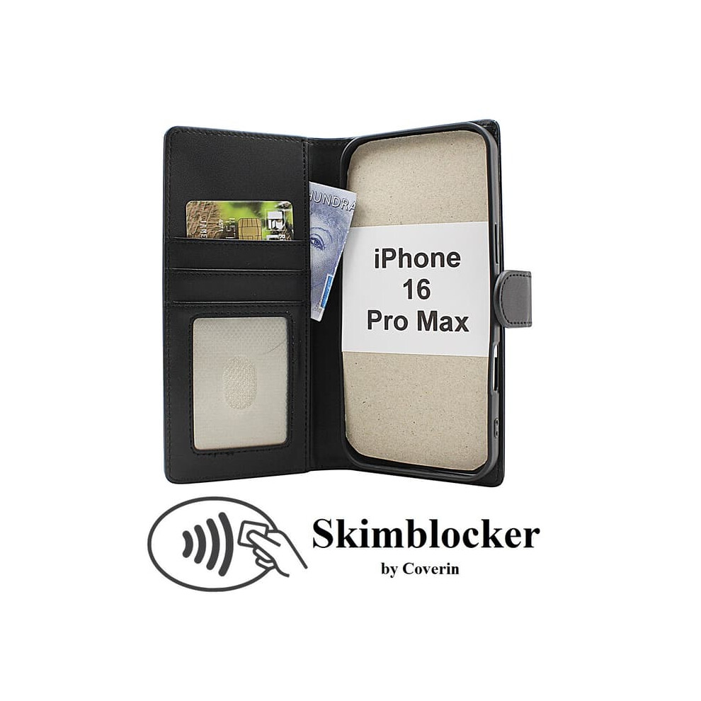 Skimblocker Wallet Case For Iphone 16 Pro Max Happy Cherry 962029556558