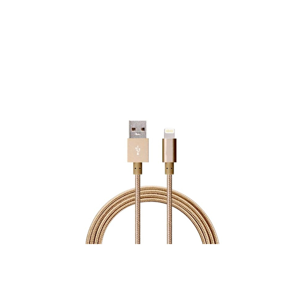 Iphone Charger Cable Nylon Quick Charge 2M 3-Pack 962029548331