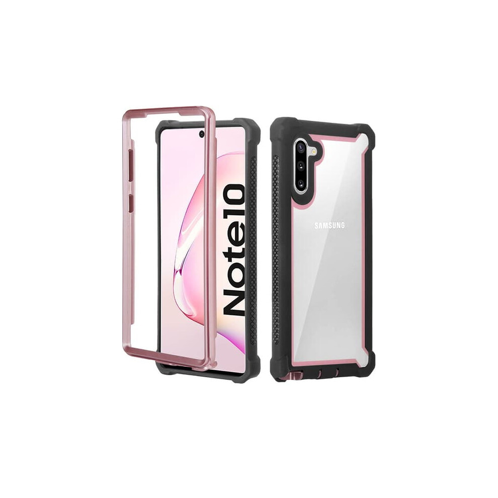 Smooth Protective Case For Samsung Galaxy Note10 Rose Black 962029236245
