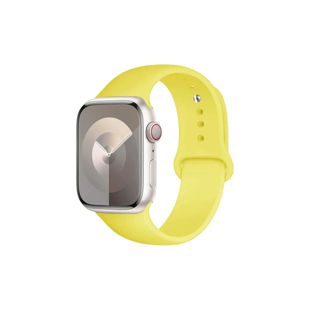 Silicone Apple Watch Band Lemon 38-49Mm Yellow 962029555797