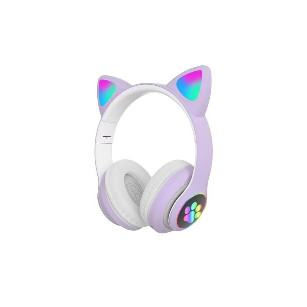 Wireless Bluetooth Kids Headphones Foldable Xf25 Purple 962029253013