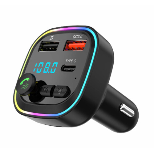 Car Bluetooth 5.0 Transmitter Receiver with USB PD Charger 1
