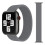 Apple Watch compatible elastic bracelet grey 42/44/45 mm 1