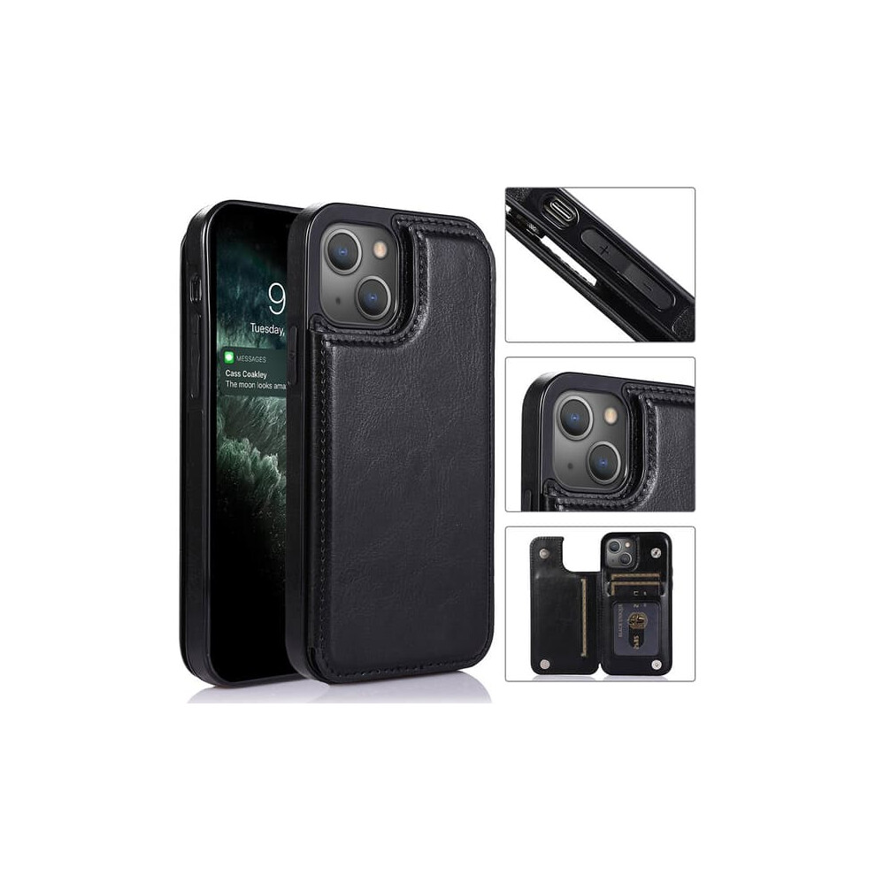 Iphone 14 Case With Card Slot Black 962029551058