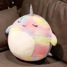 Squishmallow unicorn cat doll purple 25 cm