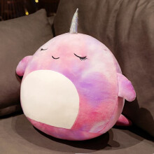 Squishmallow unicorn cat doll purple 25 cm