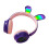 Jacenvly Bluetooth headphones rabbit ear wireless green 5
