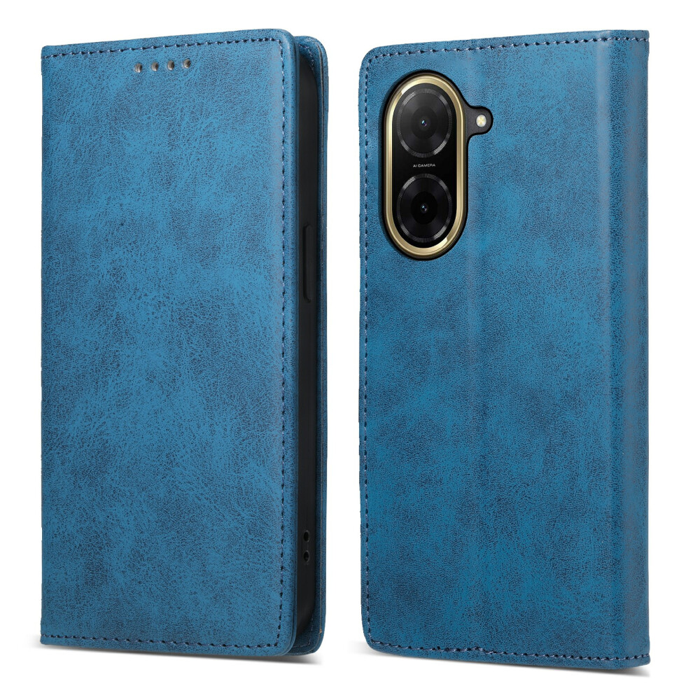 (Blue) For Xiaomi Redmi A5 Nfc (Eu) (173.45Mm) Wallet Case Rfid Blocking Pu Leather Phone Cover Blue 6914294030350