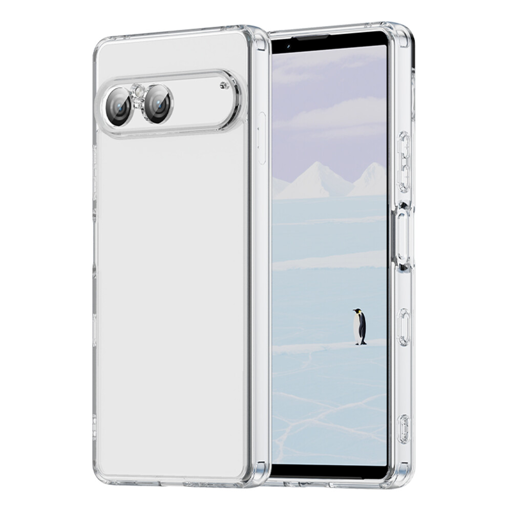 (Transparent) For Sony Xperia 10 Vii Case Tpu + Acrylic Phone Back Cover Anti Yellowing 6914292109195