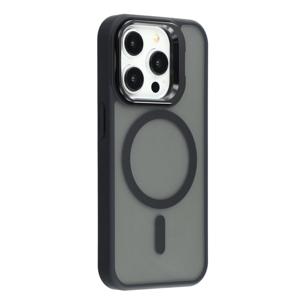 (Titanium ) For Iphone 13 Pro Case Compatible With Magsafe Lens Kickstand Tpu + Pc Matte Phone Cover Black 6914293656889