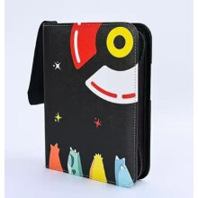 Trading Card Binder with 400 Pockets and Zipper