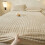 King Fitted Sheets Deep Pocket Non-Slip Khaki 5