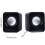 Jacenvly 4th of July mini speaker pair USB desktop 4