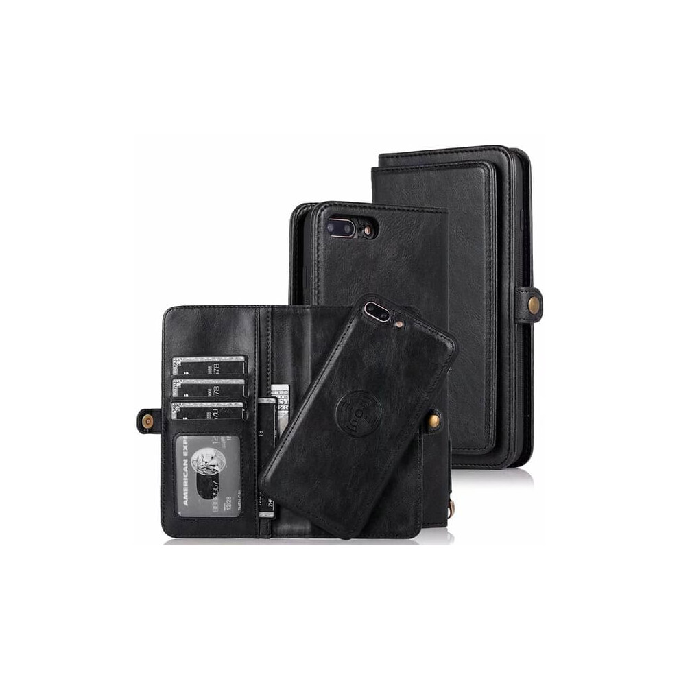 Wallet Case For Iphone 7 Plus Black 962029549932